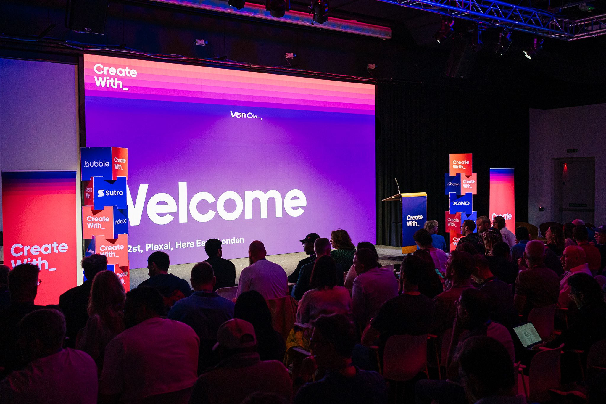 Create With conference stage